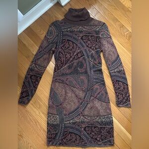 Peruvian Connection turtle neck dress.